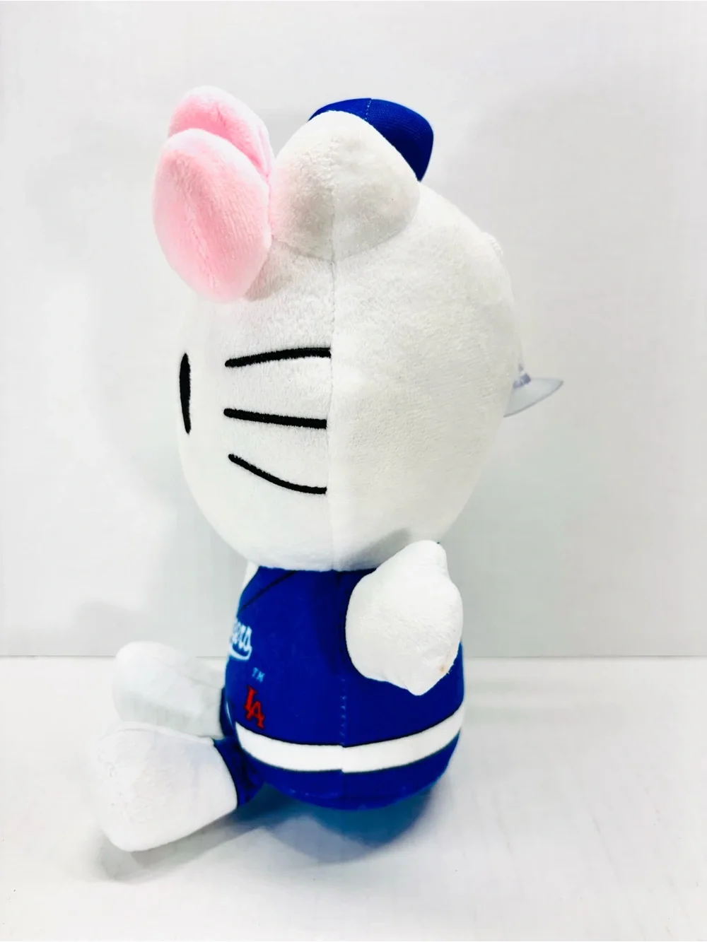 Hello Kitty Dodgers Plush Doll 11” With Suction Cup On Back Of Head